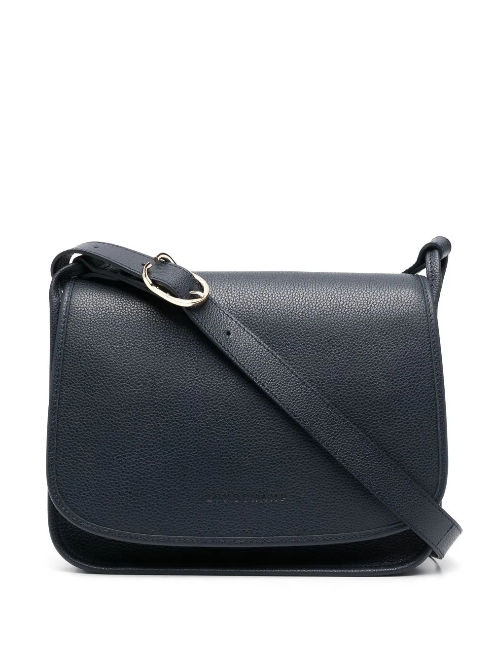 

Longchamp Le Foulonne leather crossbody bag - Blue