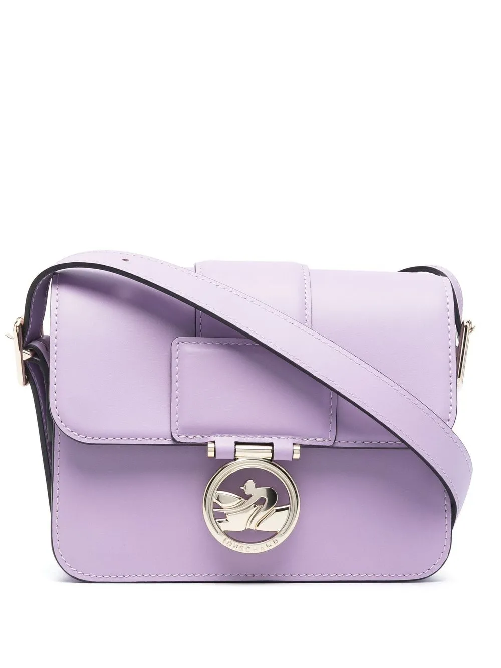 

Longchamp logo-plaque cross body bag - Purple