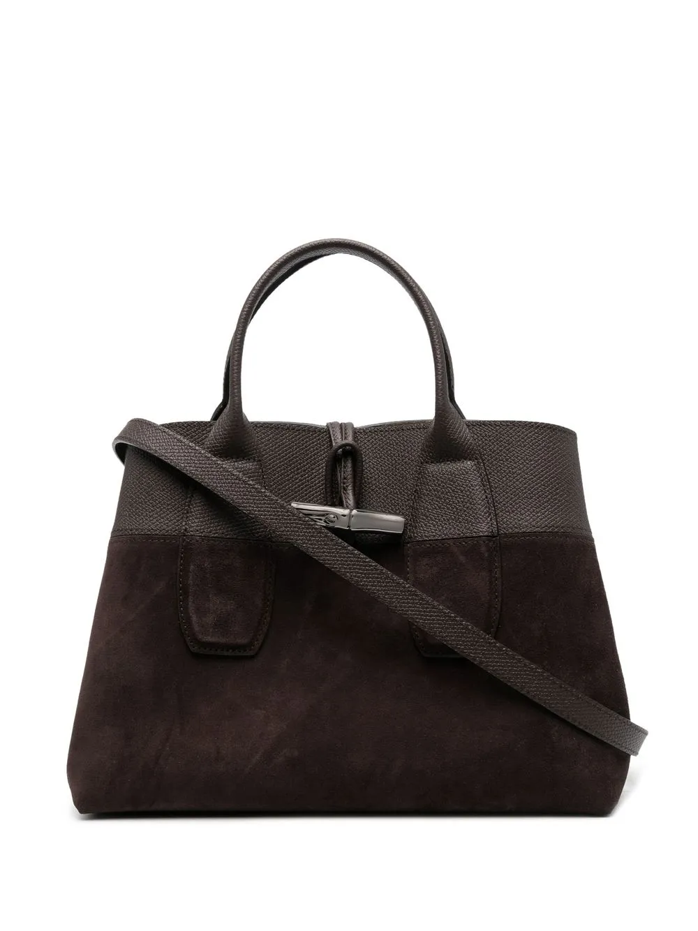 

Longchamp Roseau hybrid tote bag - Brown