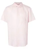 Osklen short-sleeve button-up shirt - Neutrals