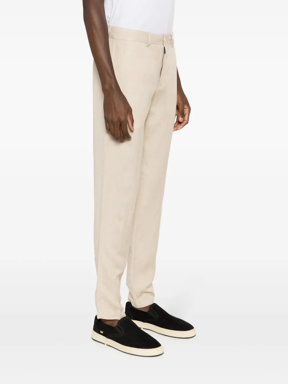 Osklen Linnen pantalon Beige
