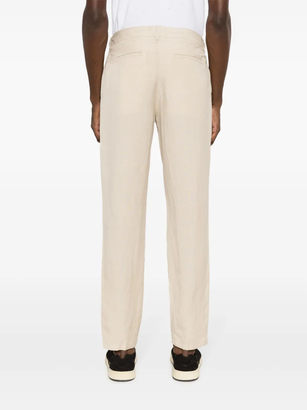 Osklen Linnen pantalon Beige