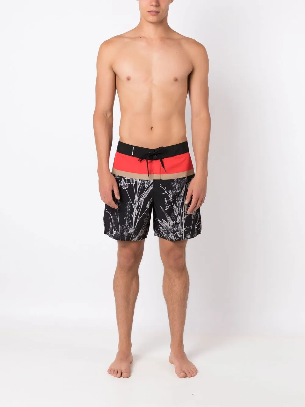 Osklen Shorts met colourblocking - Veelkleurig
