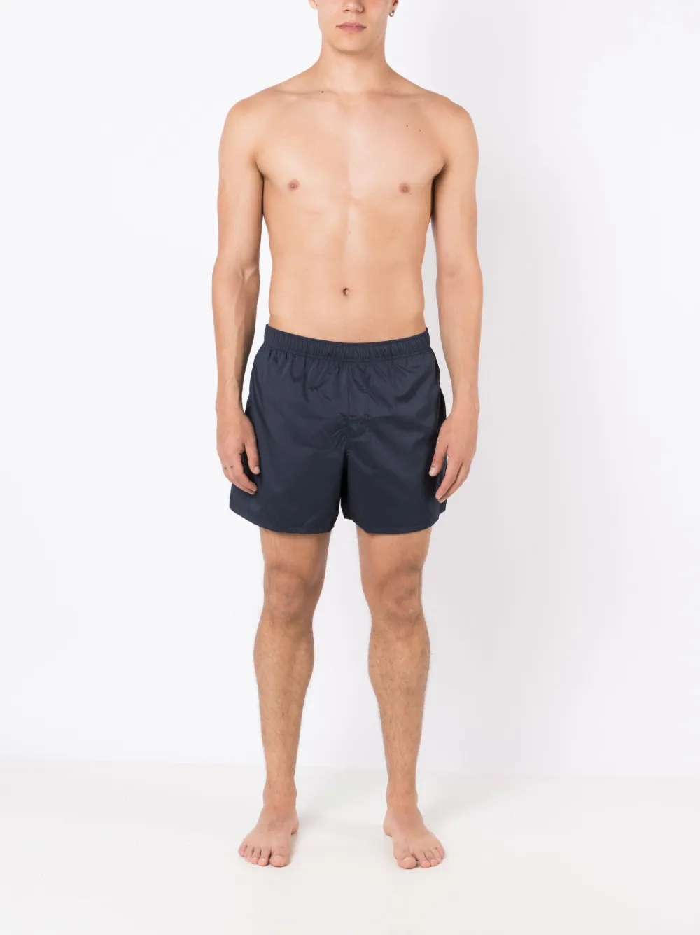 Osklen Zwembroek met logoprint - Blauw