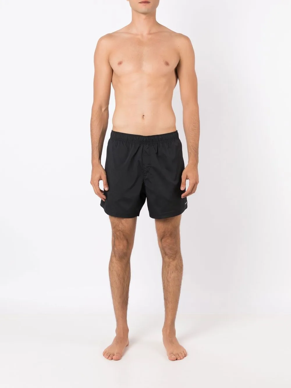 Osklen Shorts met logodetail - Zwart