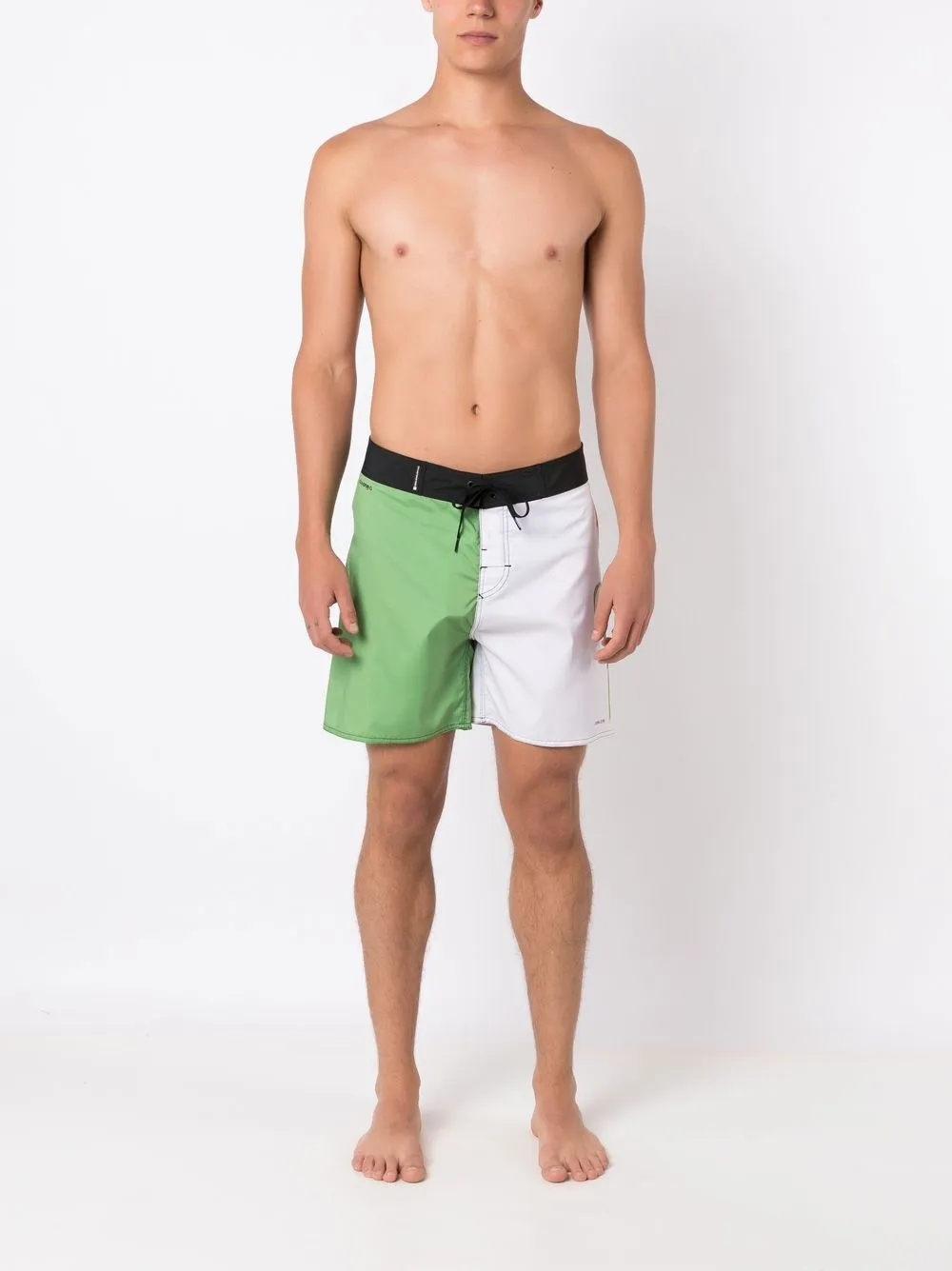 Osklen Shorts met colourblocking - Veelkleurig