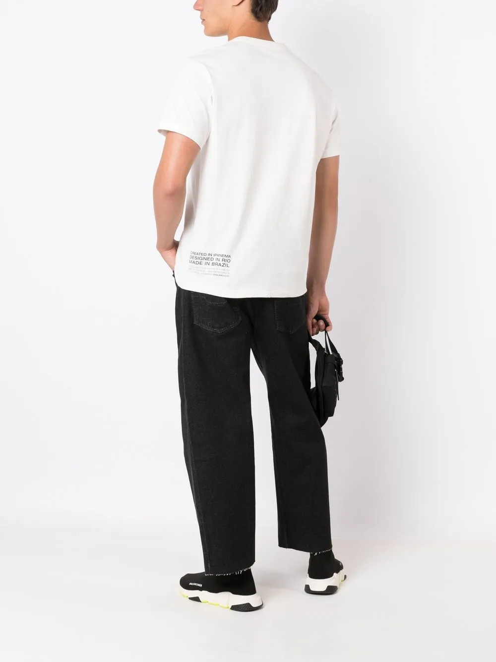 Osklen Katoenen T-shirt - Beige