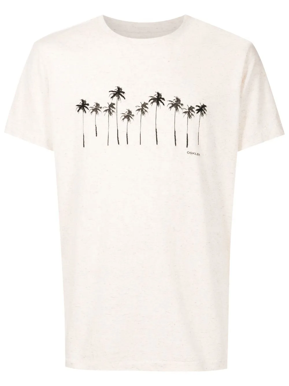 Osklen Camiseta com estampa de palmeira | Neutro | Image 1