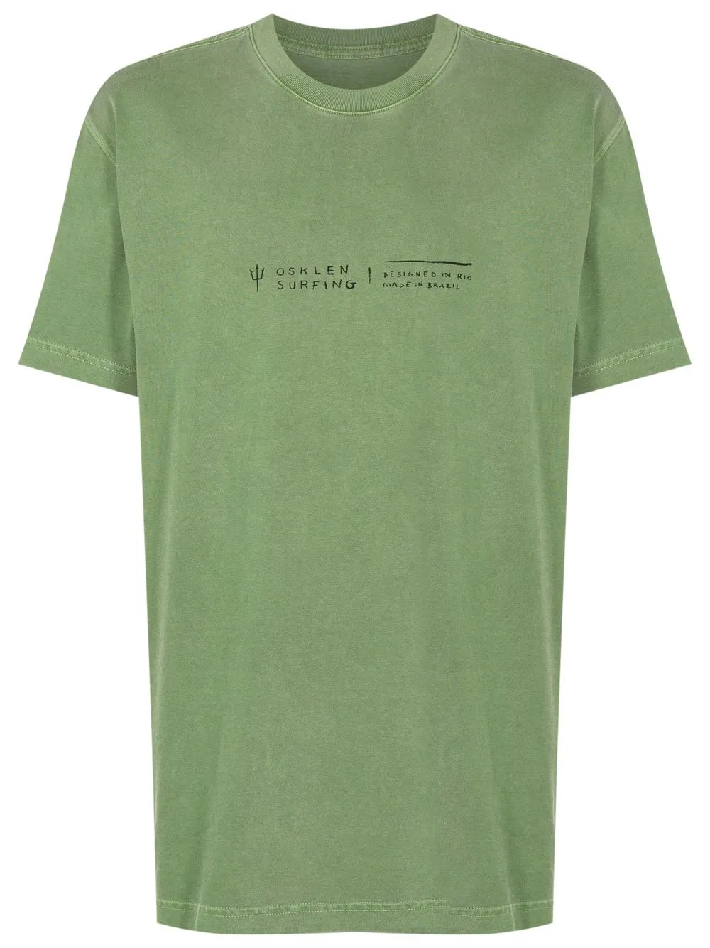 

Osklen round neck T-shirt - Green
