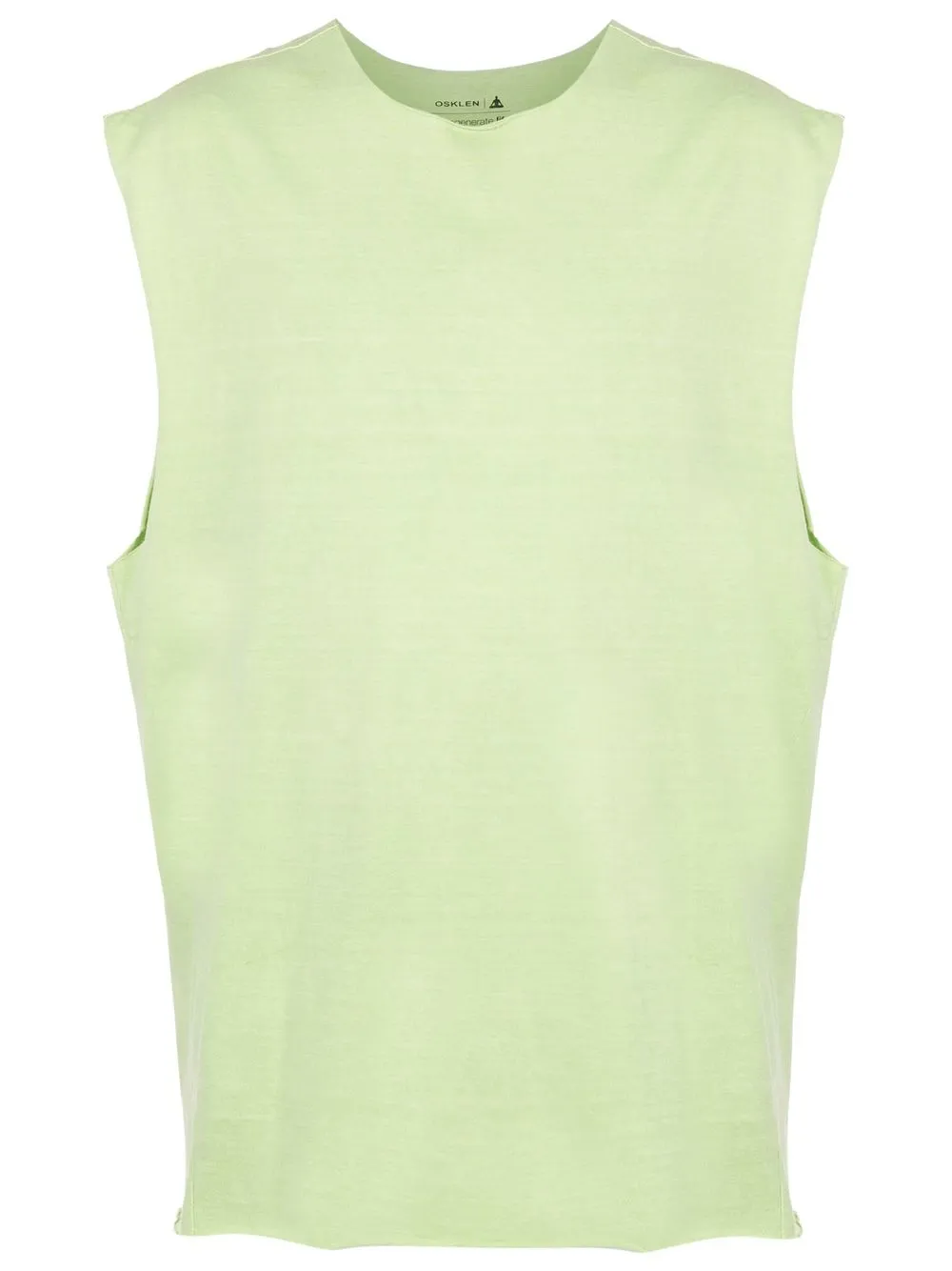 

Osklen camiseta sin mangas con cuello redondo - Verde