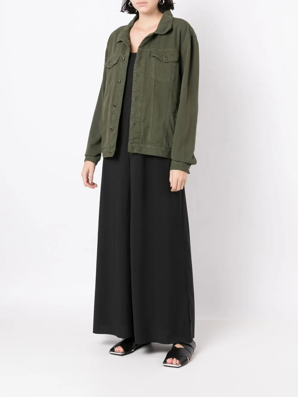 Osklen Vestido sem mangas com gola U | Vestido casual | Image 2