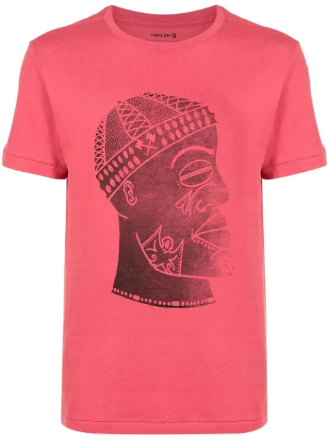 Osklen graphic-print cotton-hemp T-shirt
