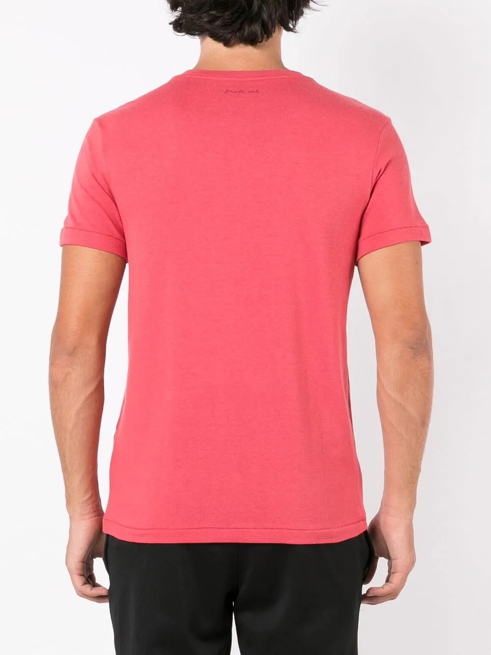 Osklen Graphic-print Cotton-hemp T-shirt In Red