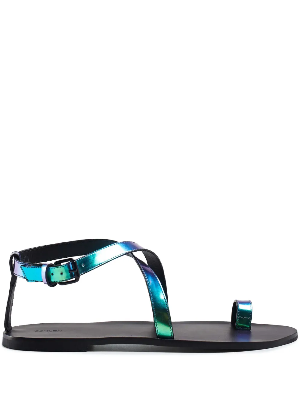 Osklen Metallic sandalen Blauw