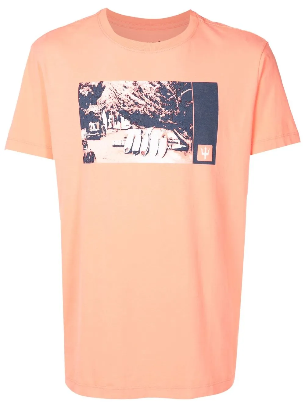 Osklen Camiseta mangas curtas com estampa gráfica | Laranja | Image 1