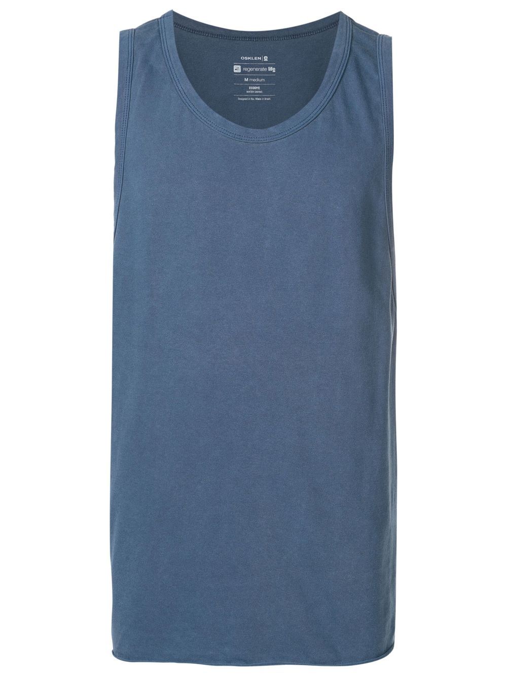 Osklen Sleeveless Round-neck T-shirt In Blue