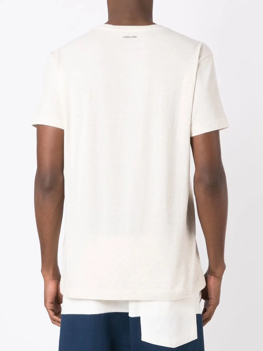 Osklen Slogan-print Short-sleeve T-shirt In Neutrals