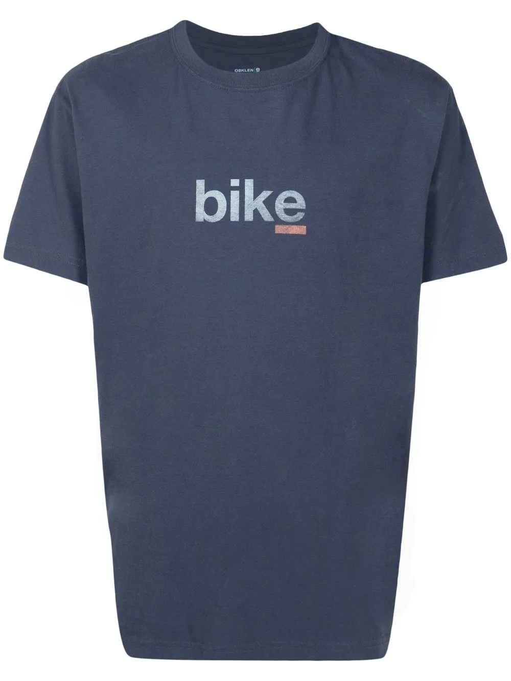 

Osklen bike text print T-shirt - Blue