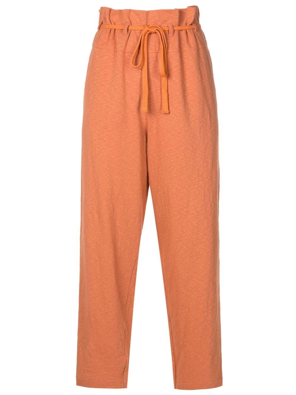 Osklen High-waisted Trousers In Orange