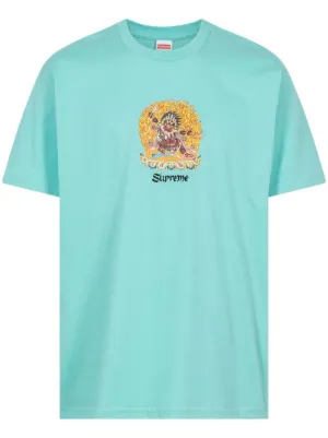 Supreme Top Shotta crew-neck T-shirt | Grey | FARFETCH