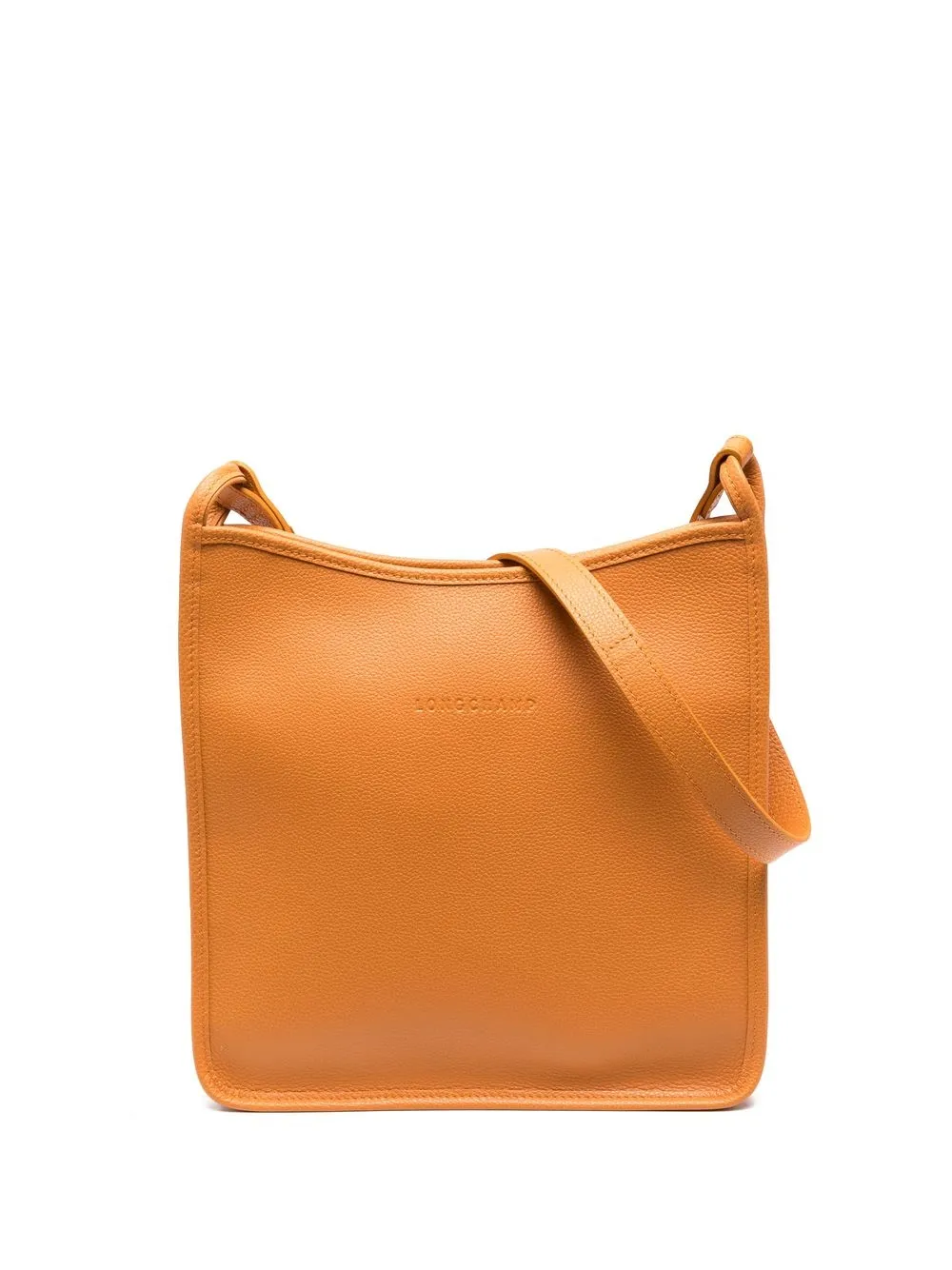 

Longchamp large Le Foulonné crossbody bag - Orange