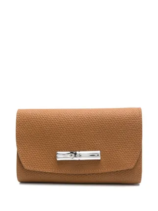 Longchamp good Roseu Compact Wallet