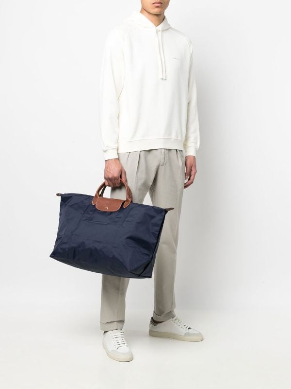Longchamp navy Mini Le Pliage Original Top-Handle Bag