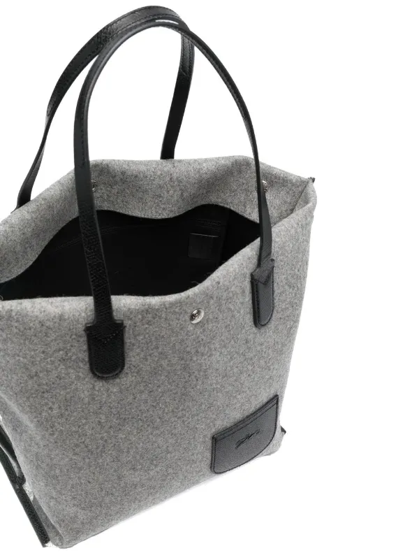 longchamp embossed tote