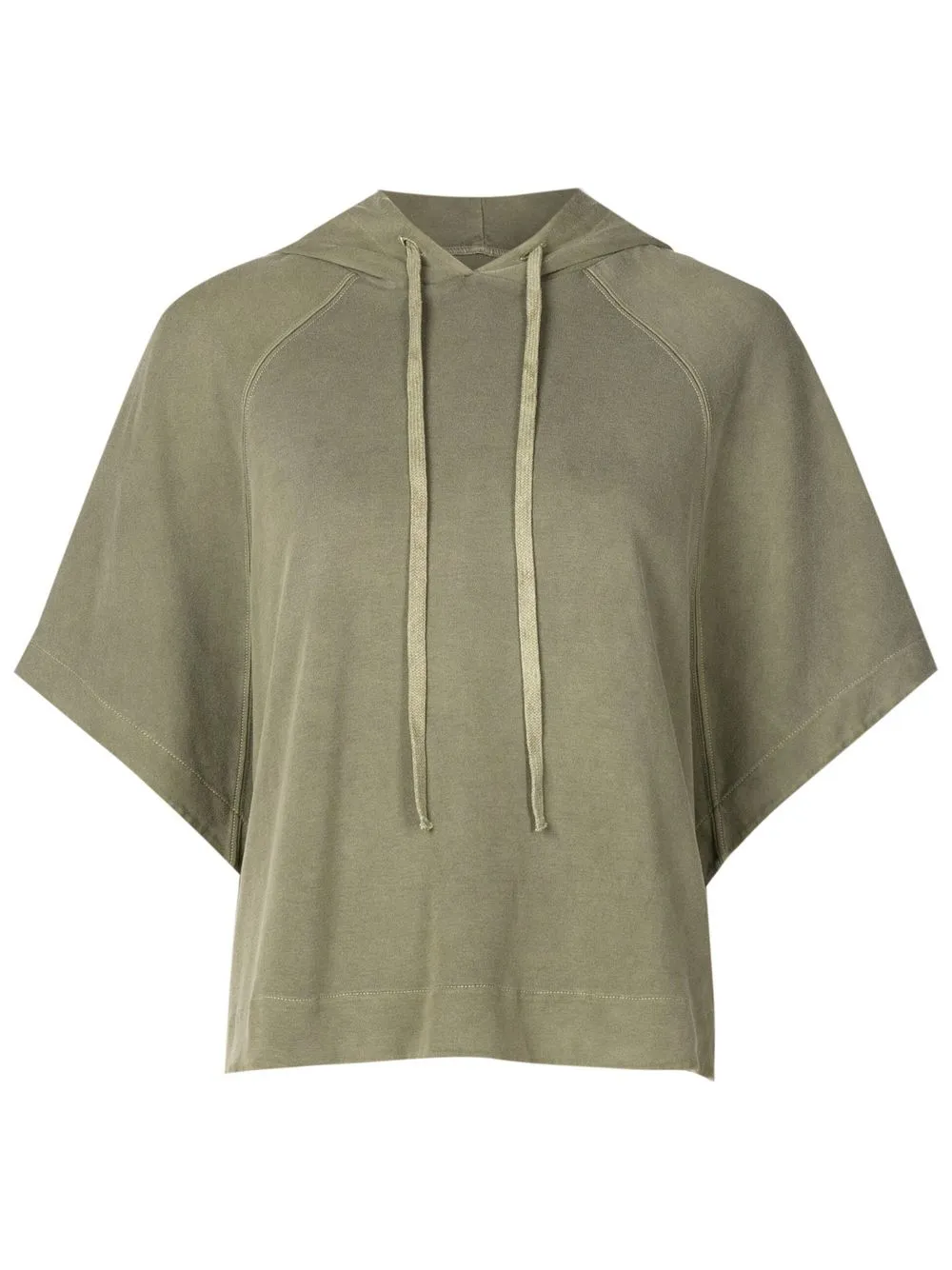 

Osklen cotton hooded top - Green