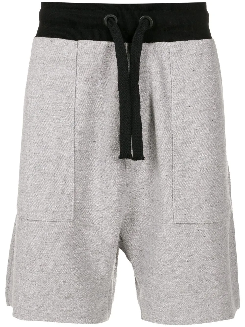 

Osklen two-tone design shorts - Grey