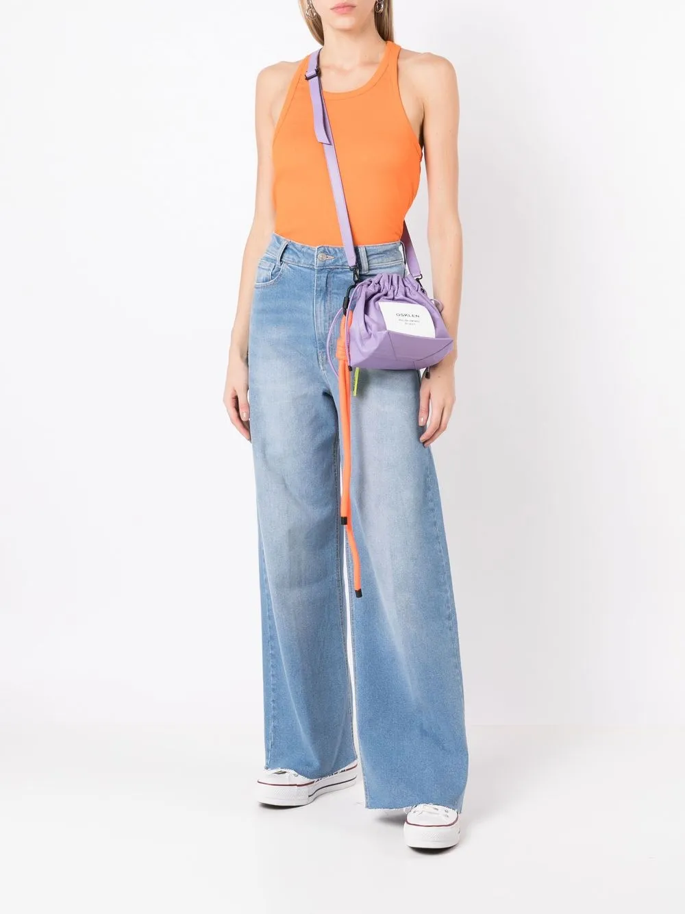 Osklen Jeans met wijde pijpen - Blauw