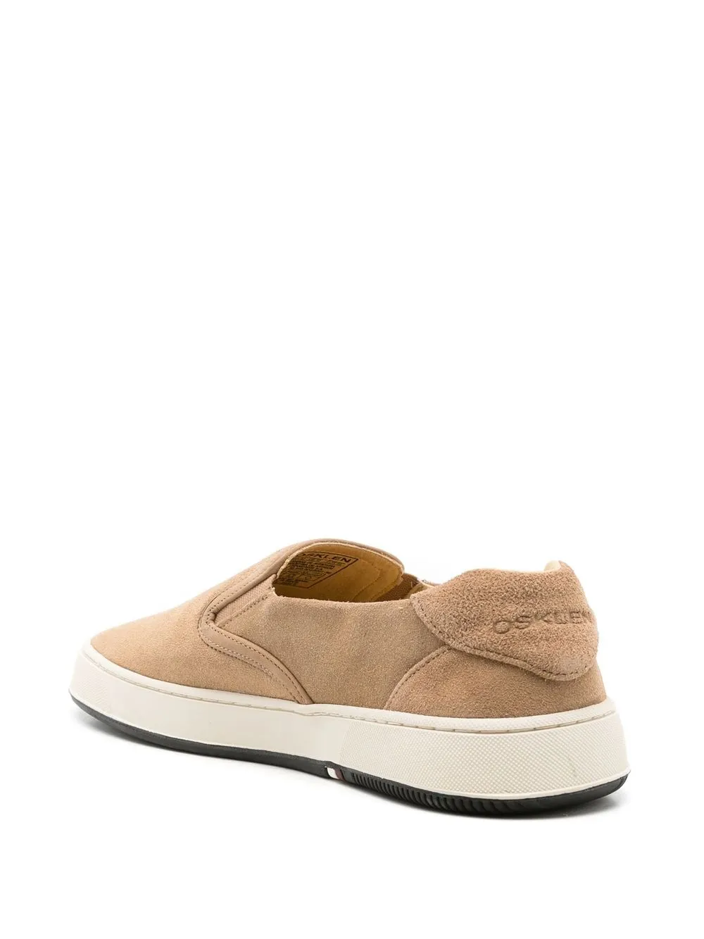 Osklen Branded Heel-counter Slip-on Sneakers In Neutrals