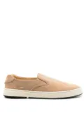 Osklen branded heel-counter slip-on sneakers - Neutrals