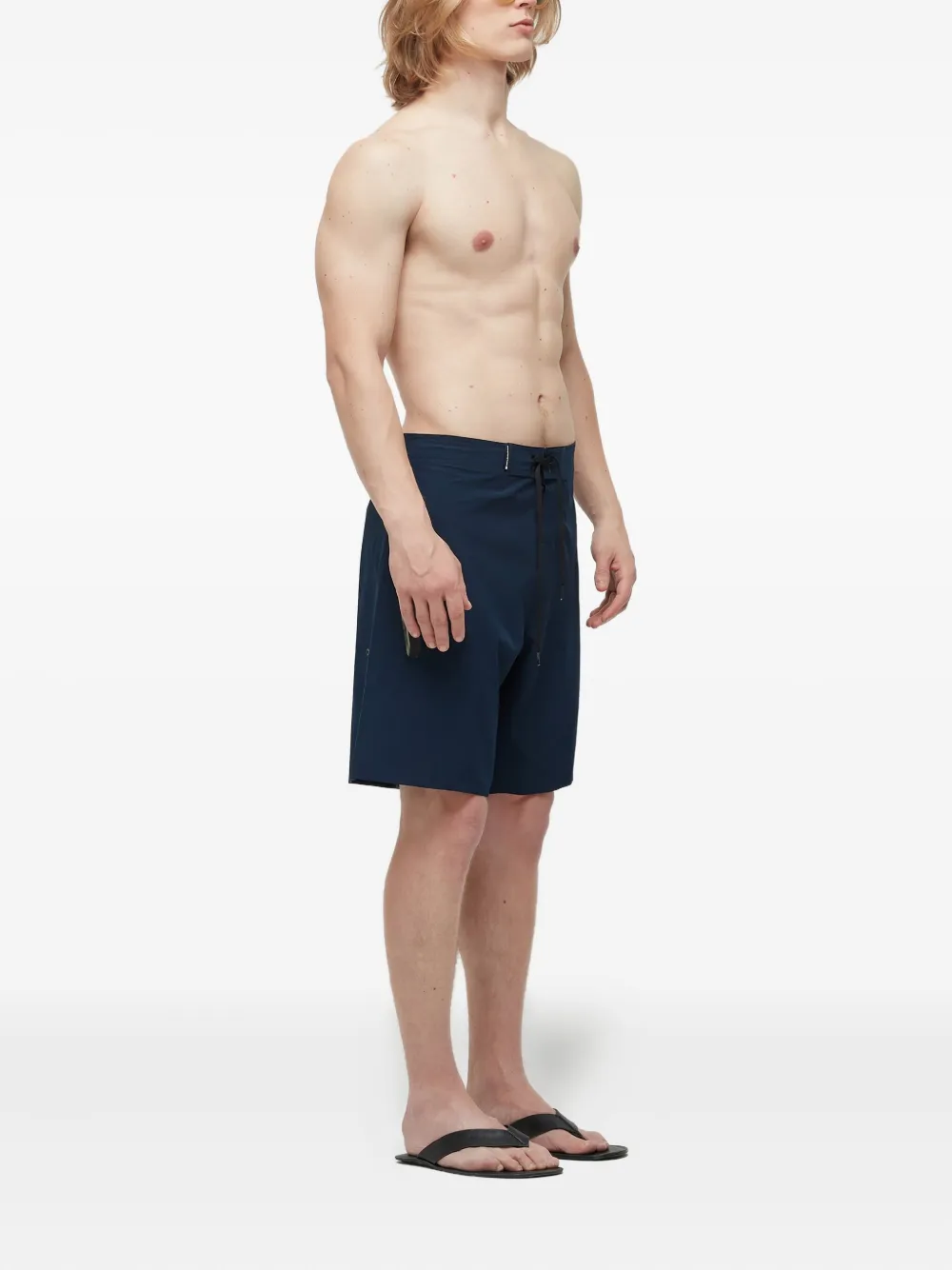 Osklen logo-detail shorts - Blauw