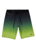 Osklen gradient-print swim shorts - Green