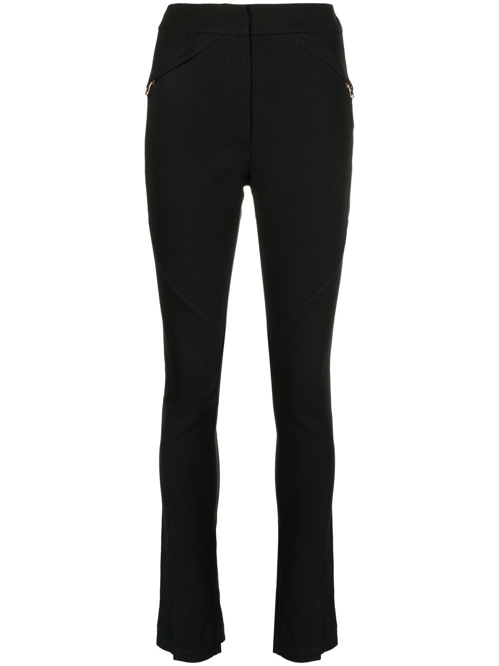 MANNING CARTELL slim-cut front-slit Trousers - Farfetch