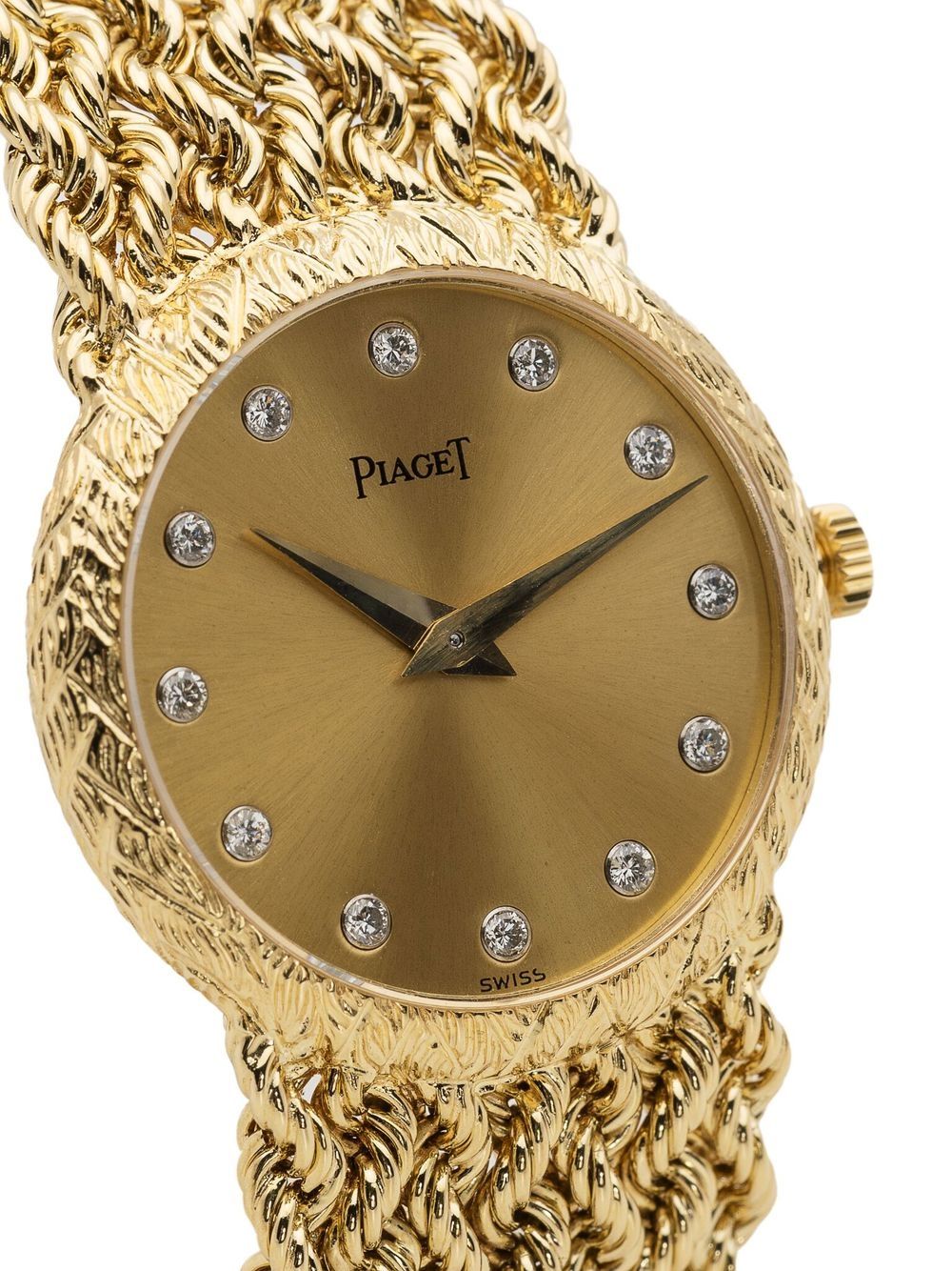 Pre-owned Piaget 1990-2000s  Tradition 24mm In Gold