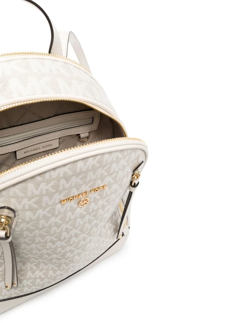 Michael Michael Kors Brooklyn monogramjacquard Backpack Farfetch