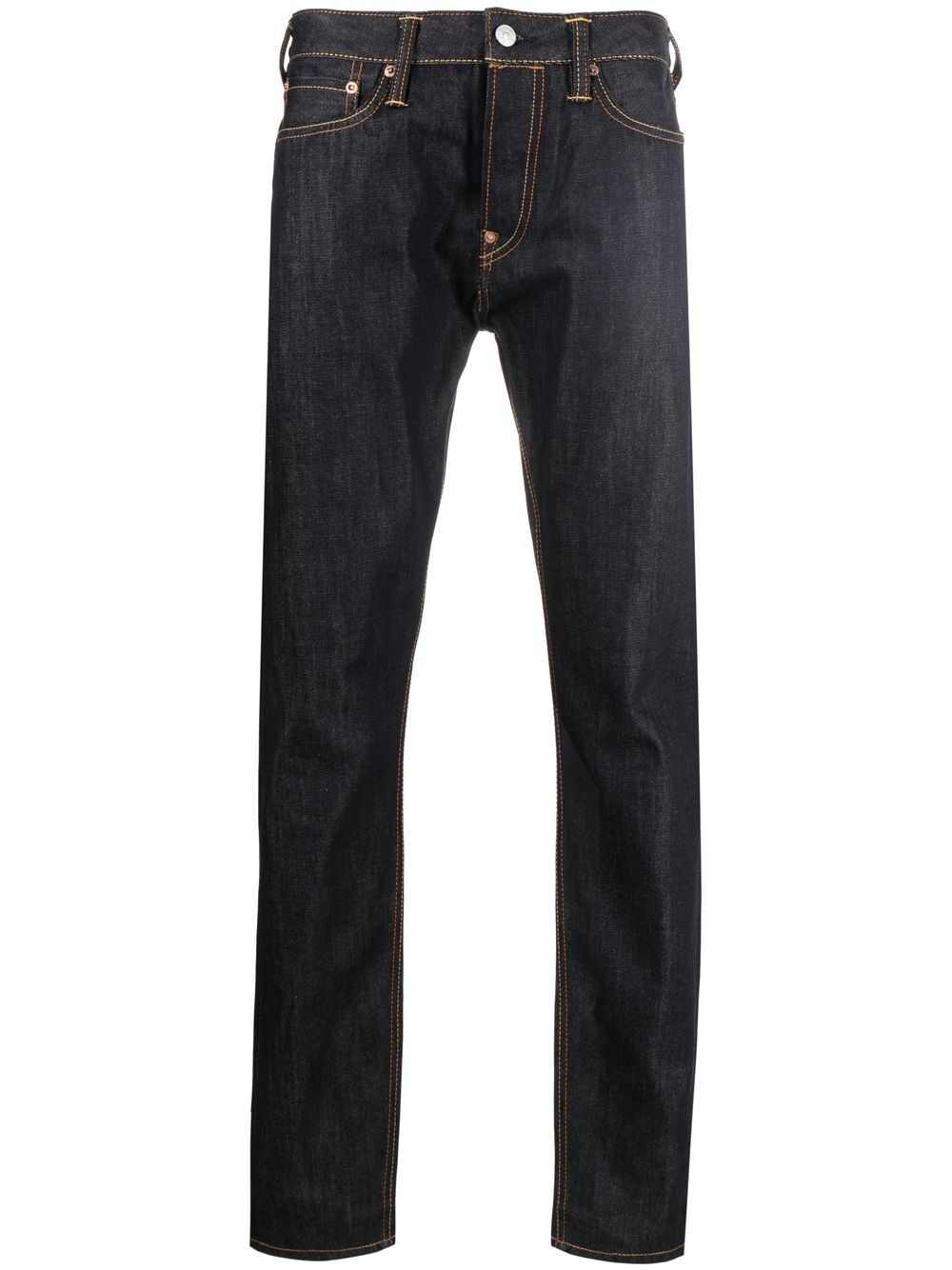 EVISU Embroidered slim-fit Jeans - Farfetch