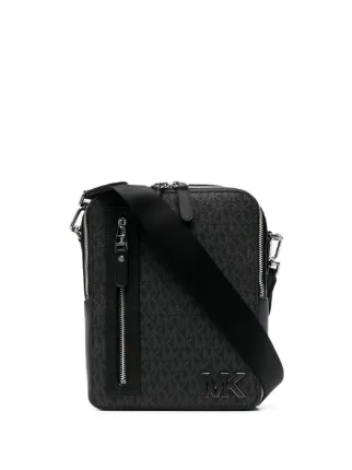 Michael Kors Hudson monogram print Crossbody Bag Farfetch