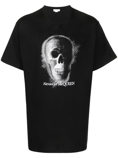 Alexander McQueen playera con motivo Skull