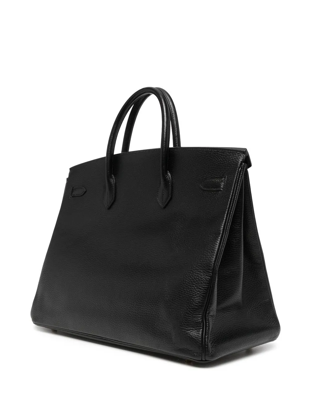 Pre-owned Hermes 2002 Birkin 40 Bag In Black