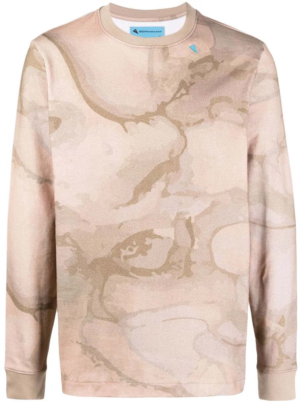 

Klättermusen sudadera con estampado abstracto - Rosado