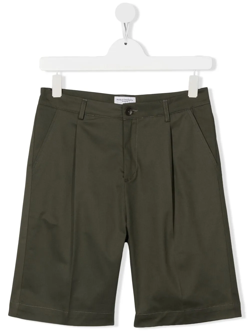 

Paolo Pecora Kids shorts rectos - Verde