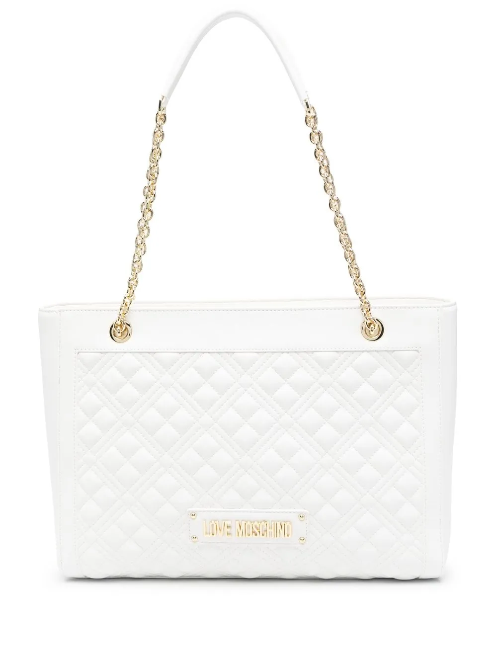 Love Moschino Quilted Tote Bag Farfetch