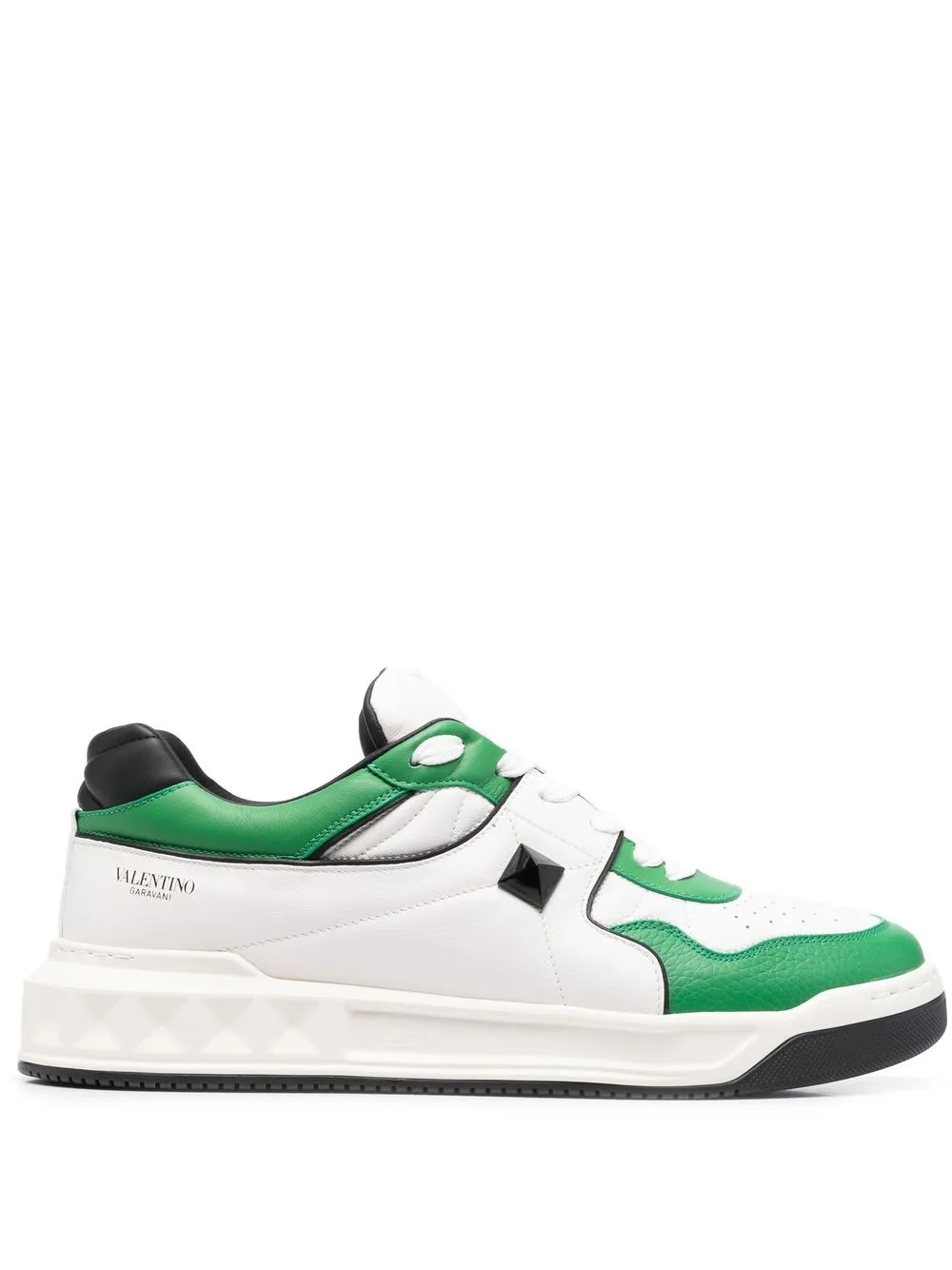 

Valentino Garavani tenis bajos Roman Stud - Blanco