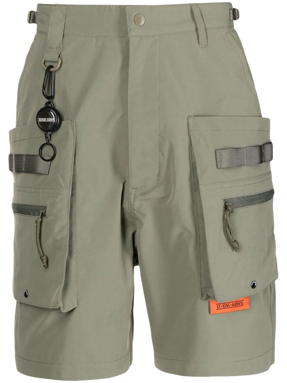 

izzue shorts cargo con bolsillos - Verde