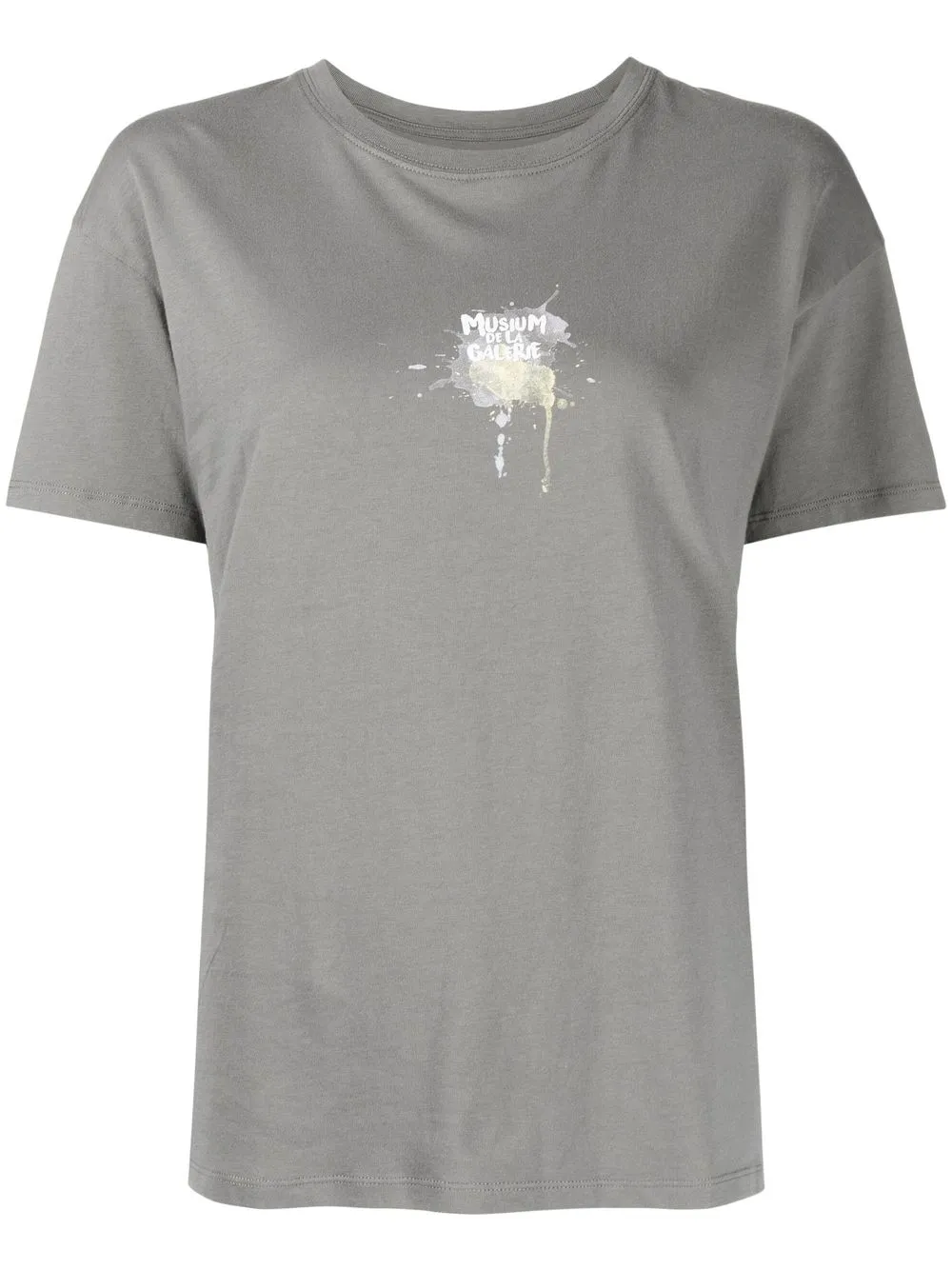 

Musium Div. playera con logo estampado - Gris