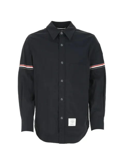 Thom Browne RWB armband piqué shirt jacket