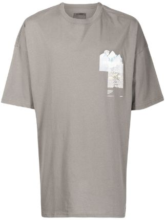 Musium Div. graphic-print Cotton T-shirt - Farfetch